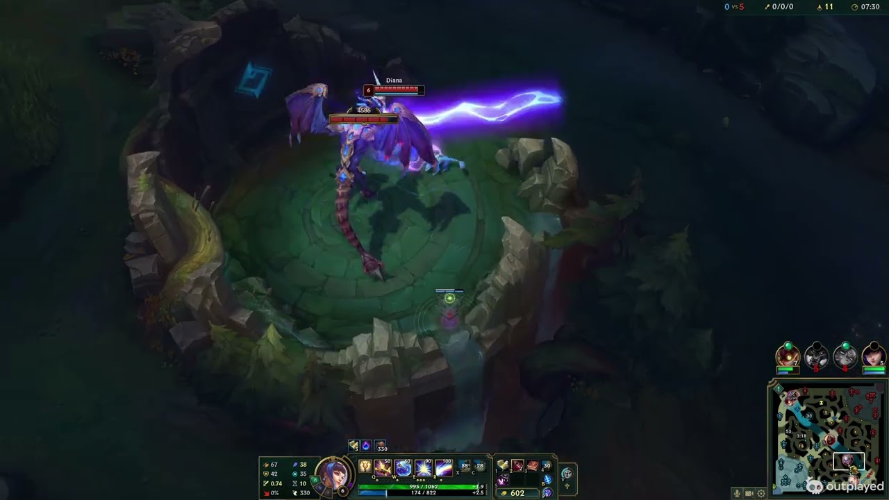 League of Legends Match 10 Lux