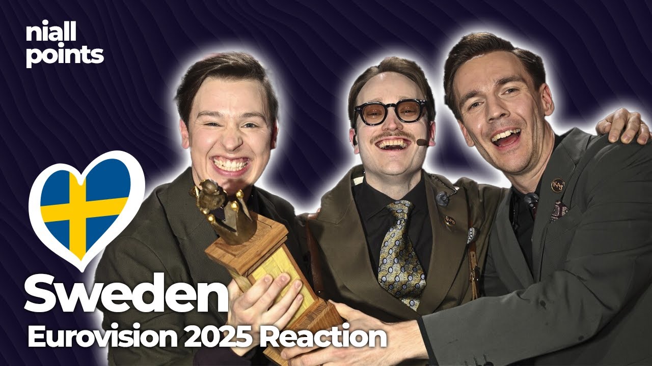 KAJ - Bara Bada Bastu (🇸🇪 Sweden Eurovision 2025) reaction