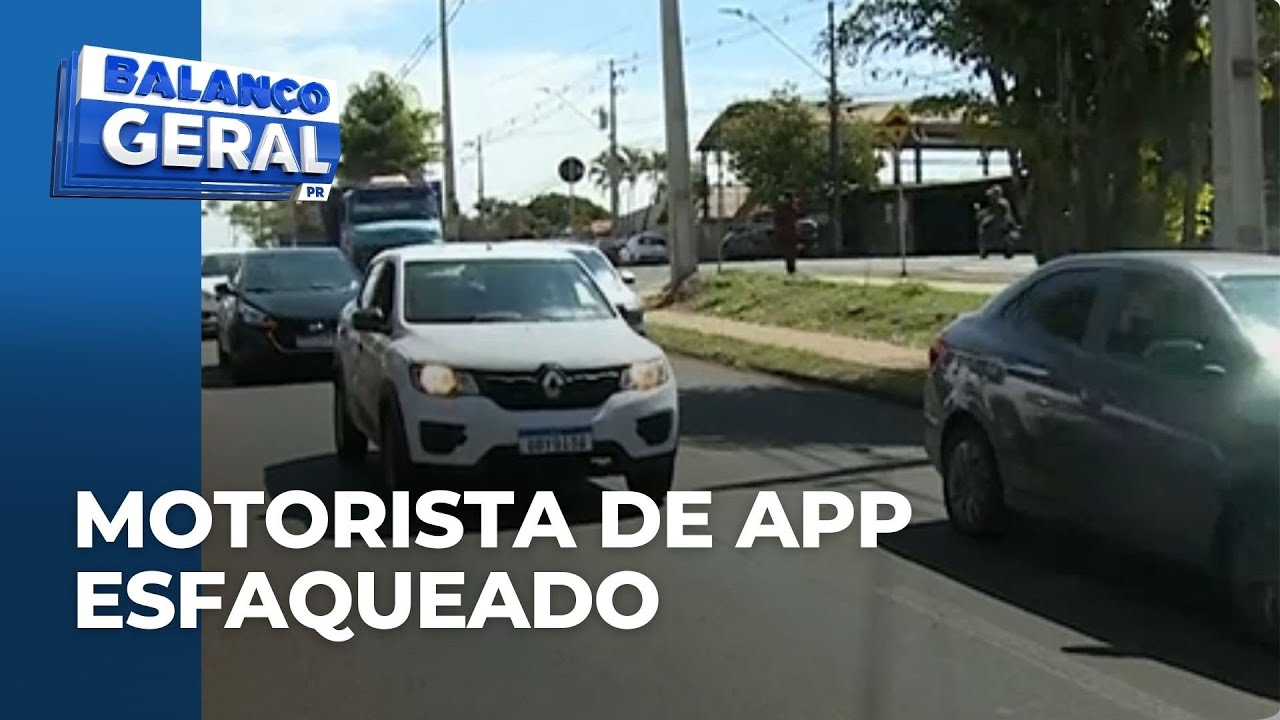 Motorista de aplicativo é esfaqueado 19 vezes; ele conseguiu fugir
