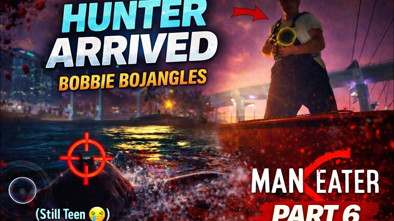 Poor Teen Shark… Can’t Even Eat a Human 😭 | Bobbie Bojangles | ManEater Mobile Gameplay – Part 6