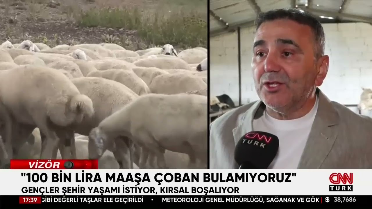 CNNTÜRK TV 13.05.2025 ÇOBAN BULUNAMIYOR
