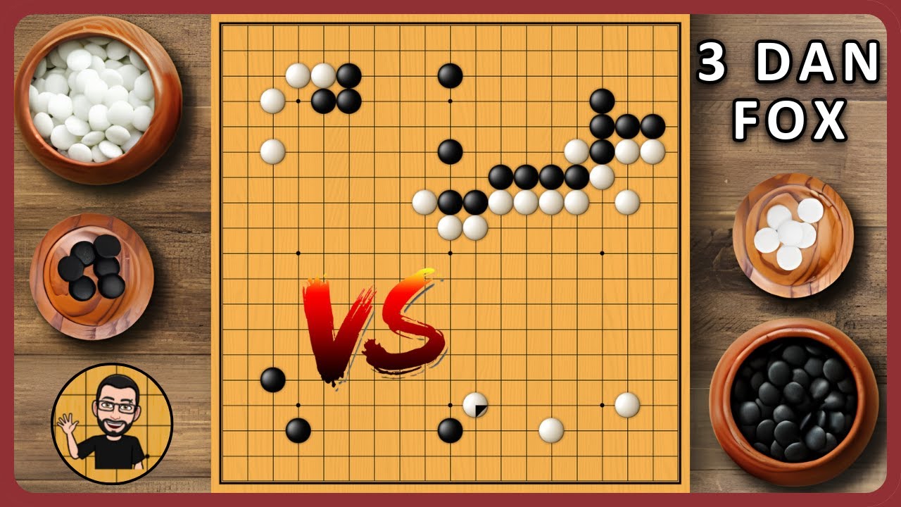 J’affronte un 3 Dan sur Fox (78) | Partie de Go Commentée