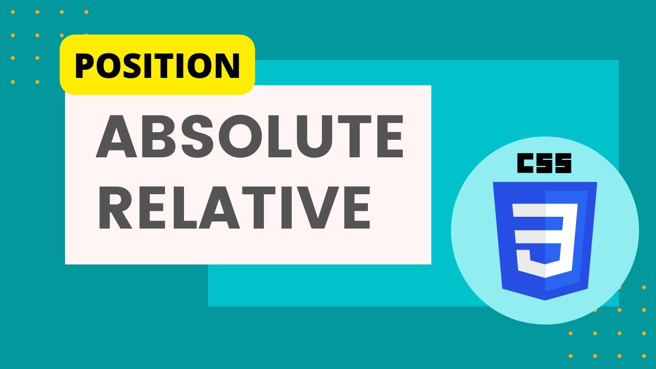 position absolute et relative en css , tutoriel pour enfin comprendre ces deux positions !!