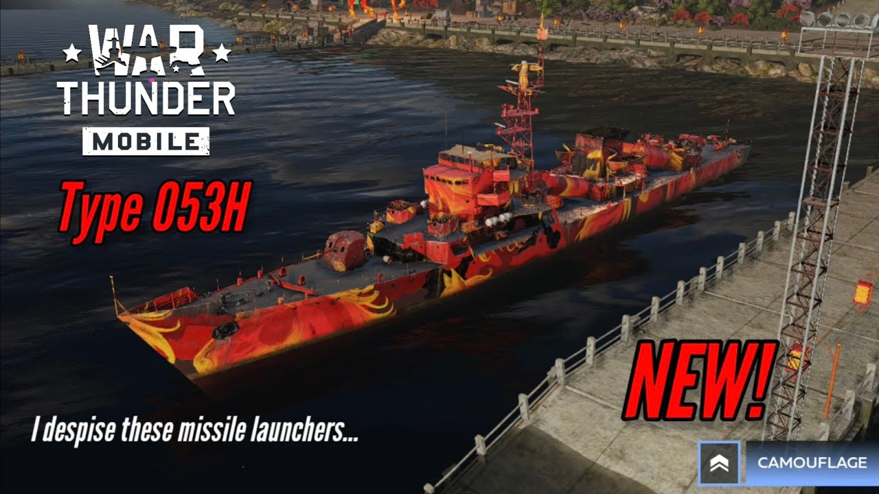 NEW! Type 053H gameplay: These missile launchers are terrible! - War Thunder Mobile 