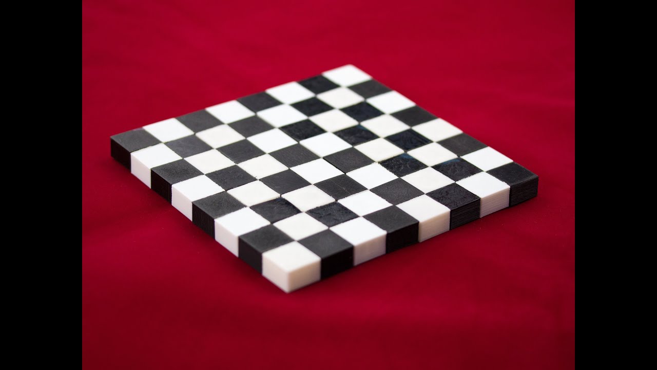 Tinkercad Tutorial -- Foldable Chessboard