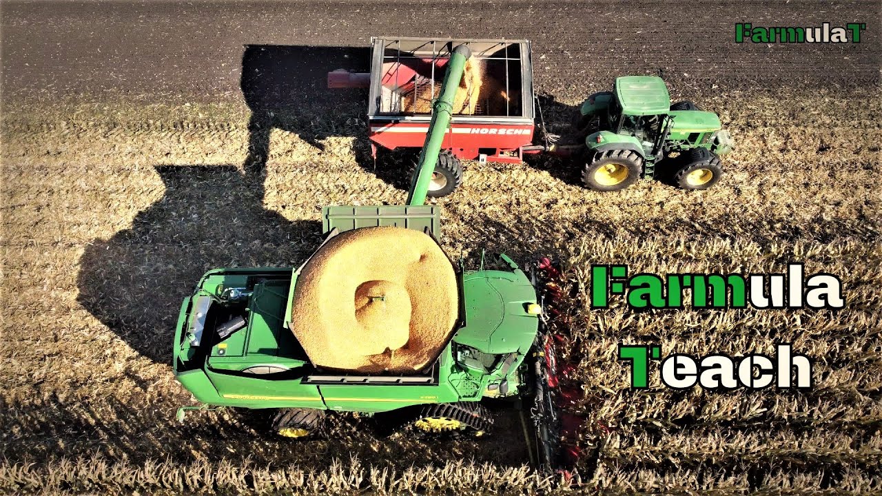🌽 Mais dreschen *Crashkurs* 👉🏼 Geringhoff HS3 & JD S780i #FarmulaT