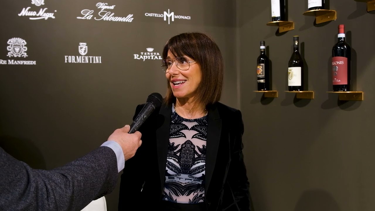 Roberta Corrà (Gruppo Italiano Vini) a Vinitaly 2025