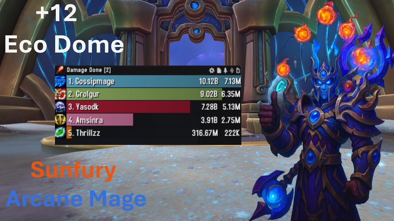 4p gaming finally! | Eco Dome +12 | Arcane Mage | War Within Season 3