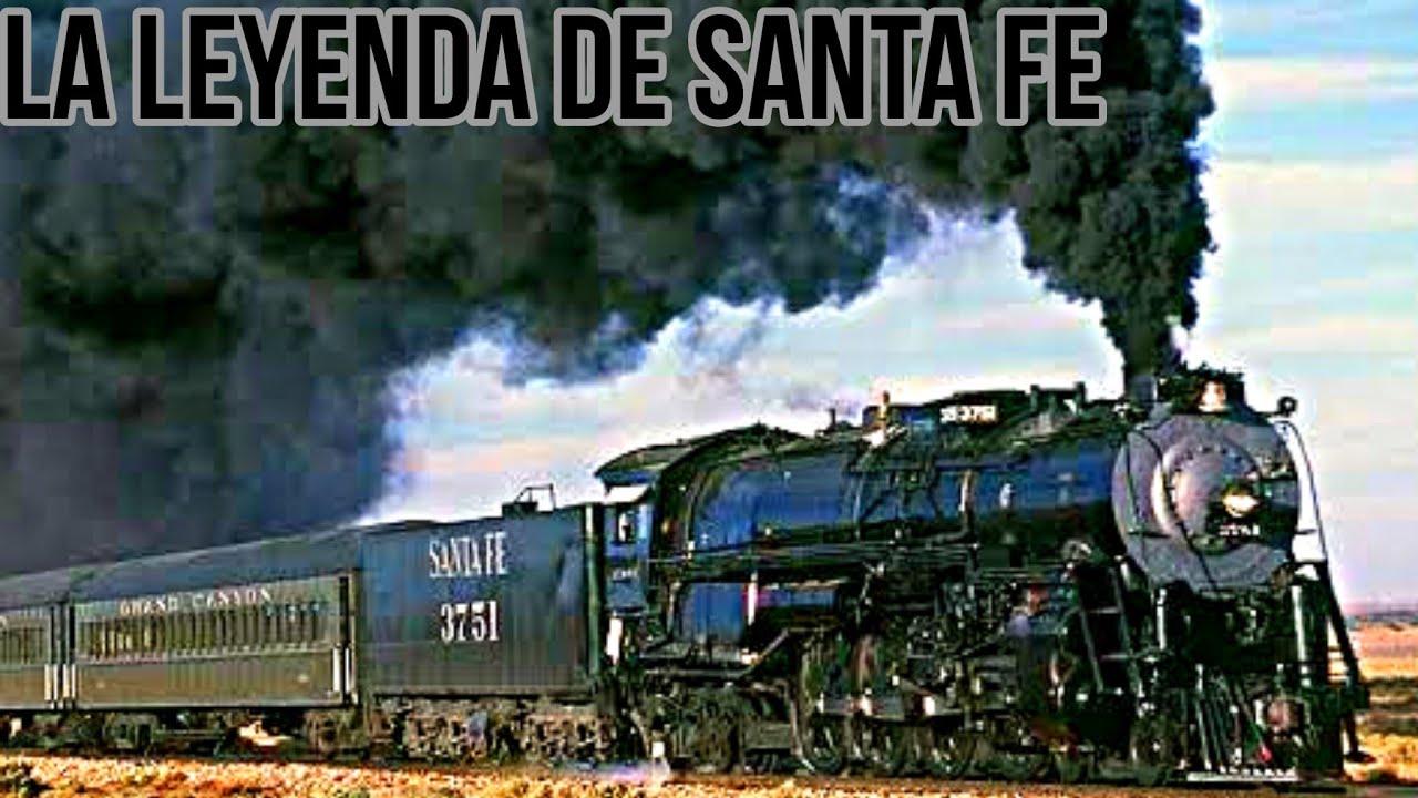 La Historia de la Locomotora Santa Fe 3751