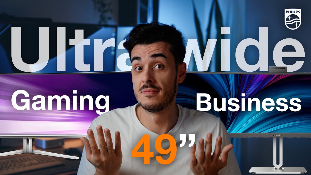 Philips 49": B2U5900CH vs EVNIA 49M2C8900 - Qual o Melhor Monitor Ultrawide de 49 Polegadas? 🤔