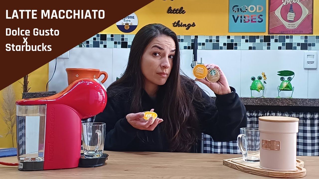 LATTE MACCHIATO DOLCE GUSTO OU STARBUCKS | QUAL O MELHOR?