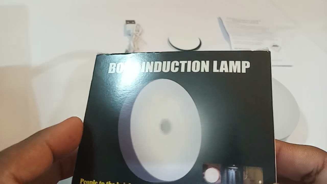 Body induction lamp (Lâmpada com sensor de presença)