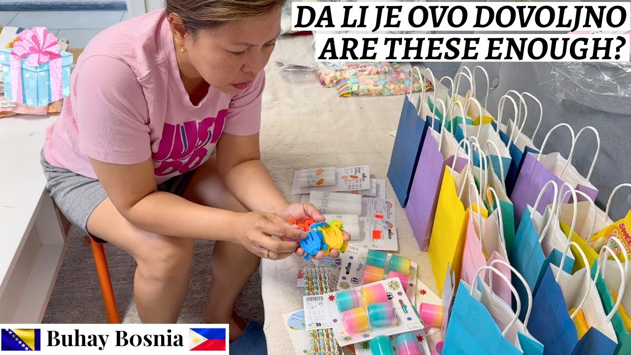Pripremamo poklone za goste Stelinig rođendana | Preparing gifts for the guest of Stella's birthday