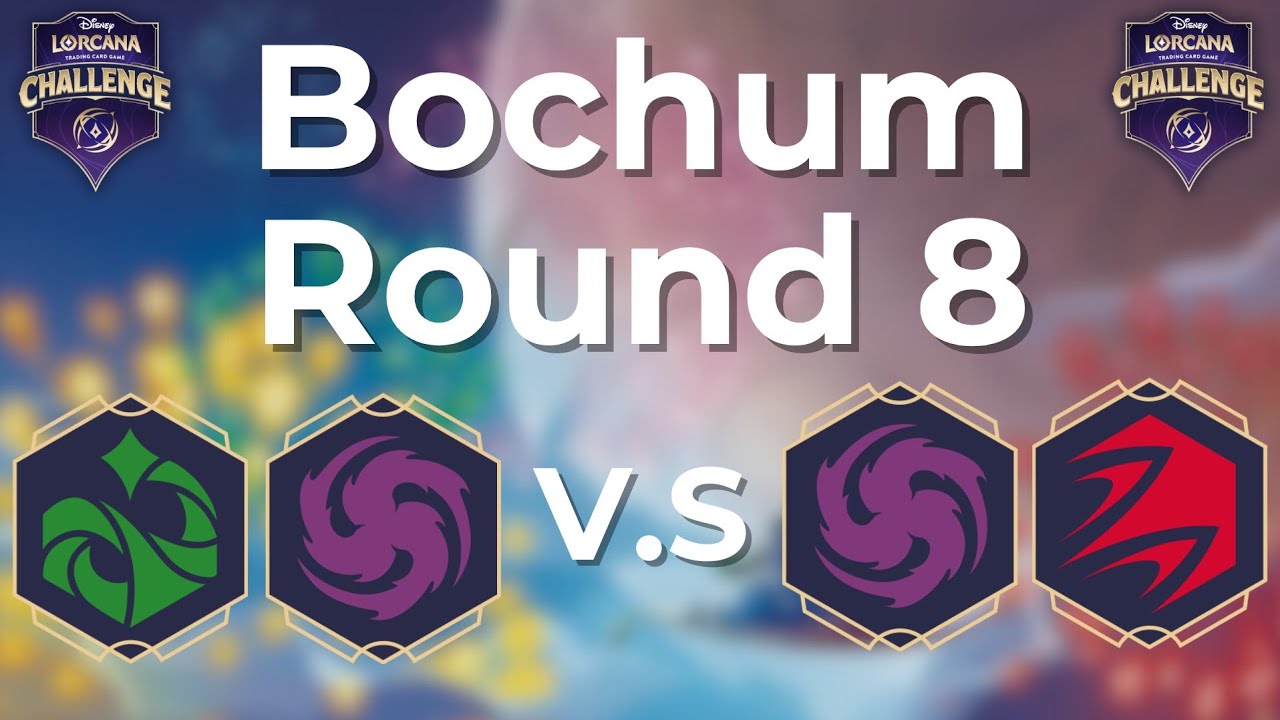 Lorcana Challenge R8 - Bochum (Friday). Emerald Amethyst VS Ruby Amethyst