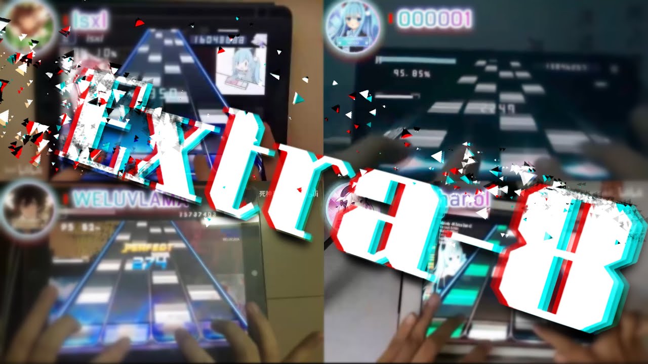 Malody 4K Extra-8th Dan (ε) handcam collection