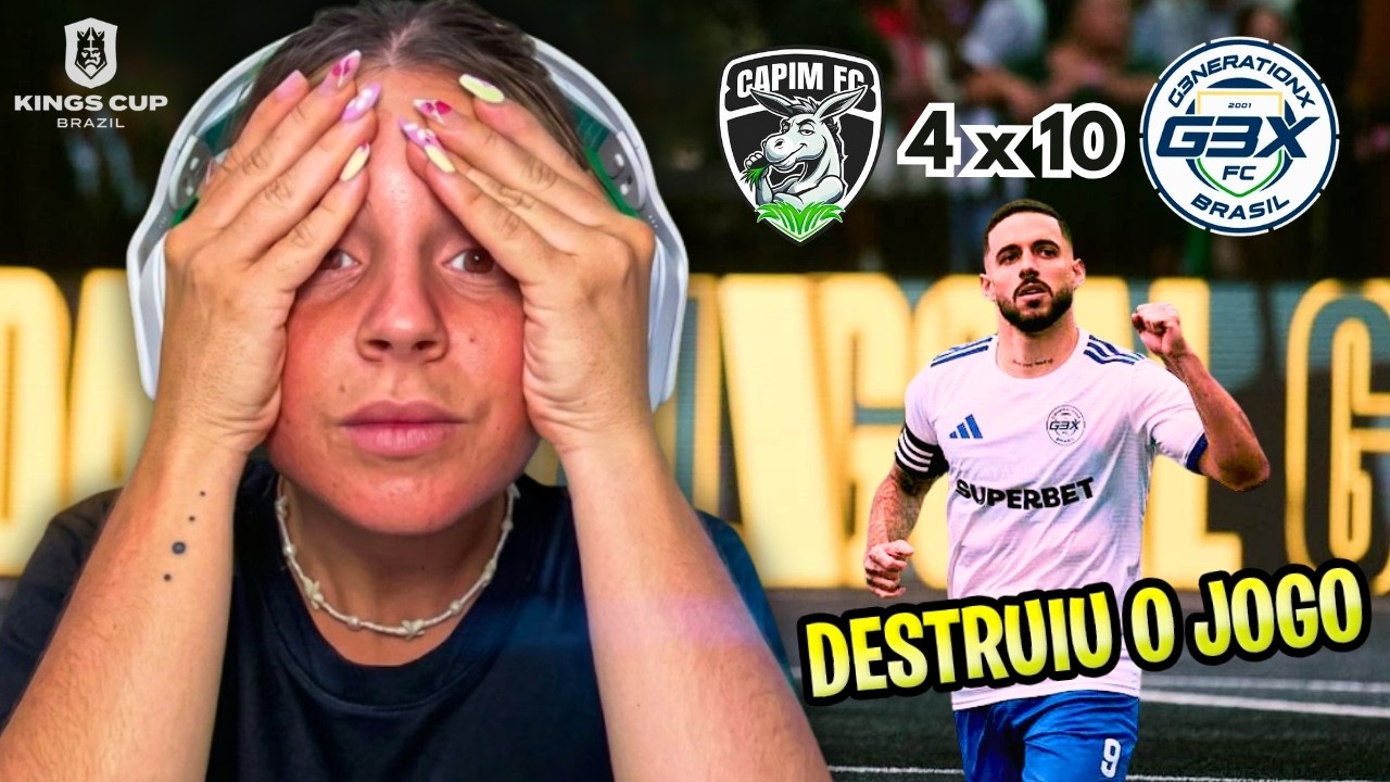 🚨CHINI ANALISA DERROTA DO CAPIM PARA G3X - KINGS LEAGUE BRASIL