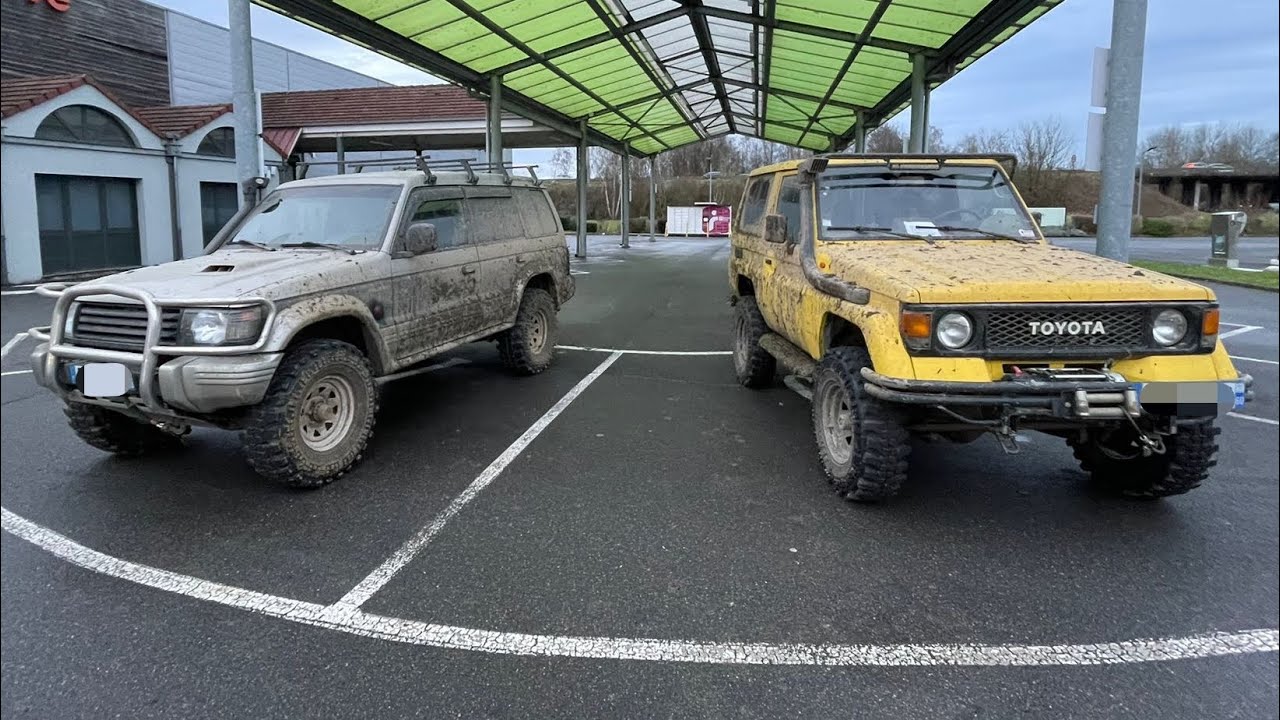 Balade en 4x4 #offroad #inondations