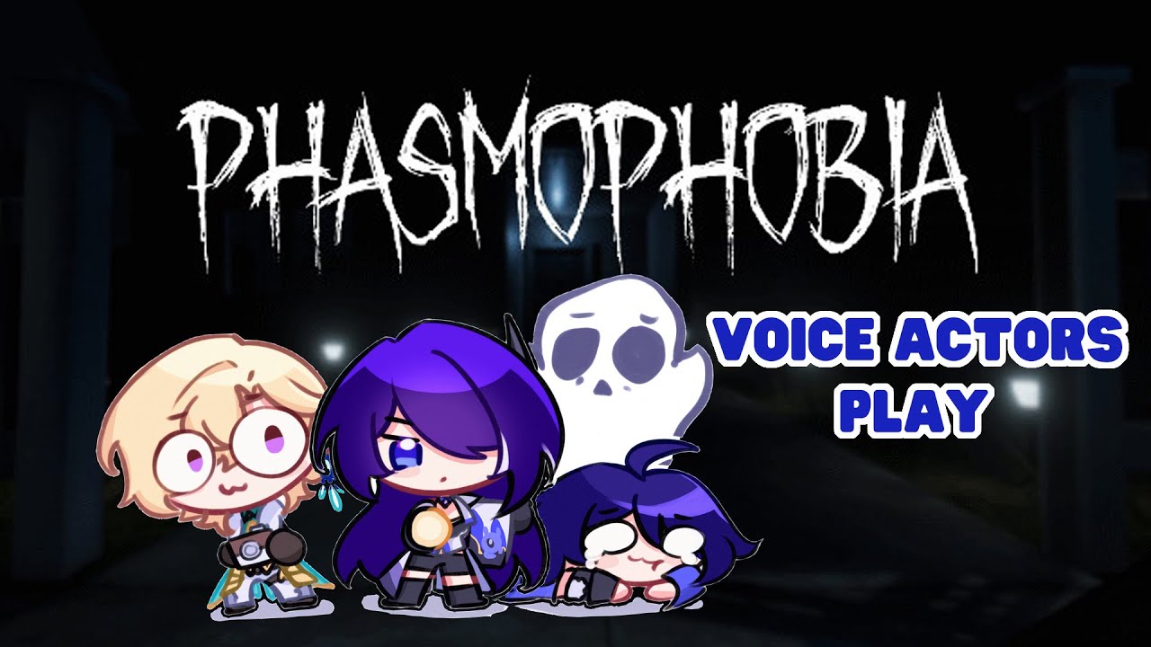 Voice Actors Scream in Phasmophobia w/ Camden and Allegra (FULL VOD)