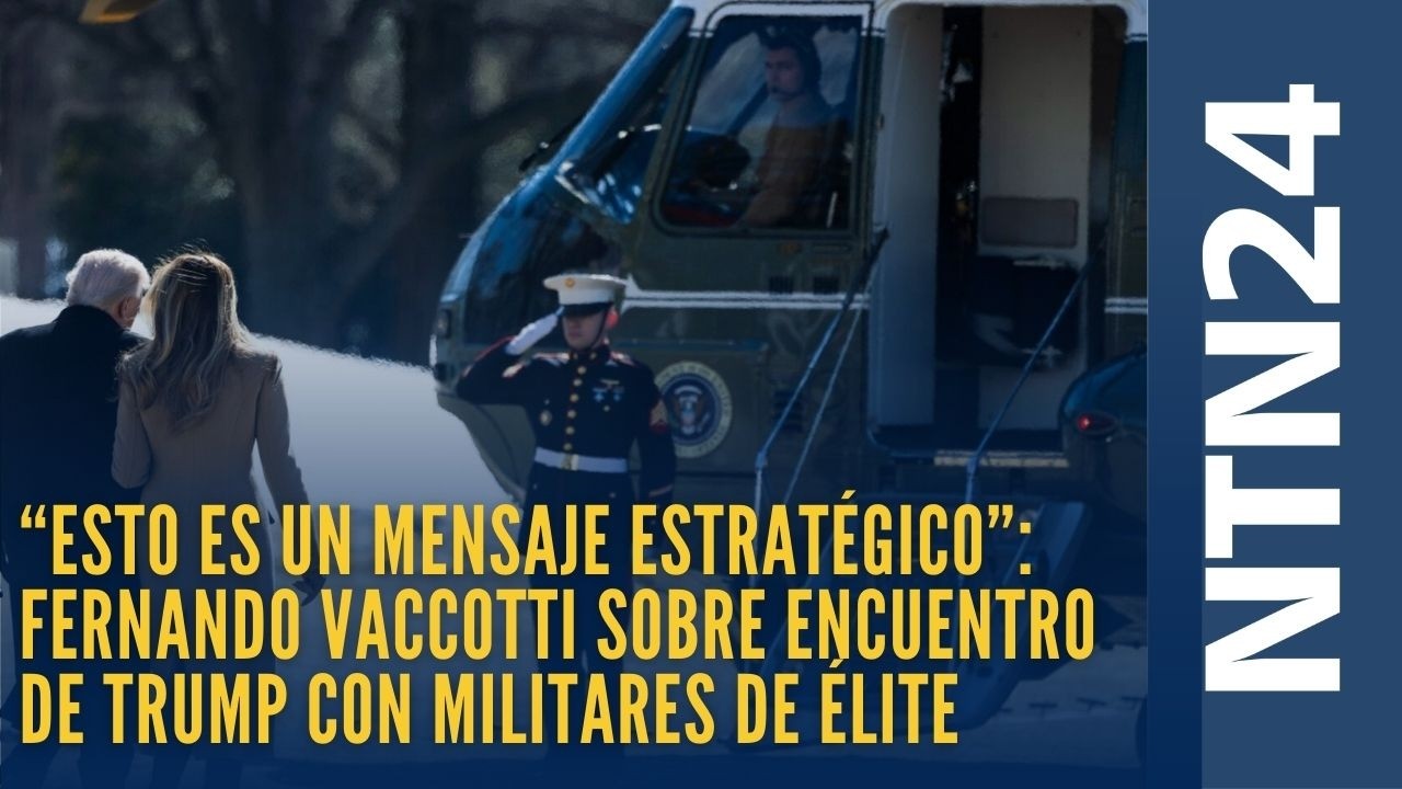 “Esto es un mensaje estratégico”: Fernando Vaccotti sobre encuentro de Trump con militares de élite