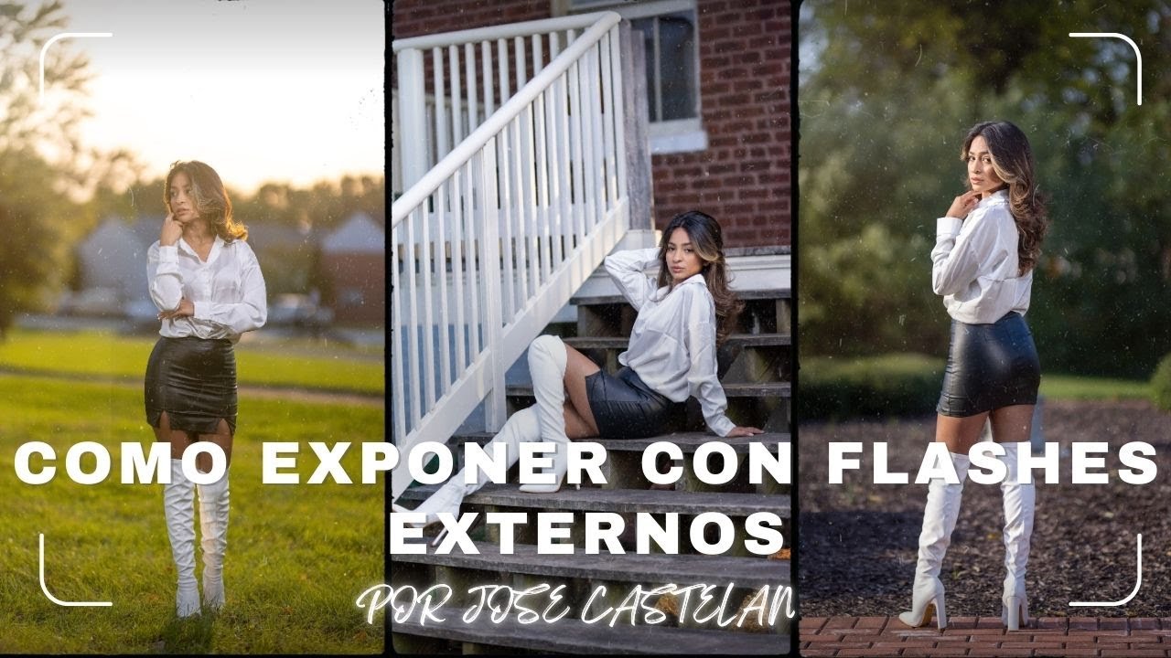 COMO EXPONER CON FLASHES EXTERNOS!