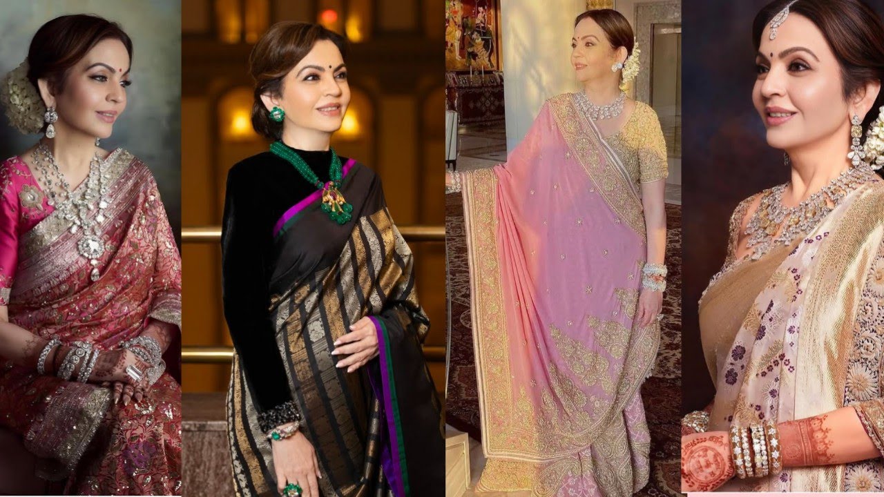 The Indian Sarees That Define Nita Ambani’s Timeless Style!