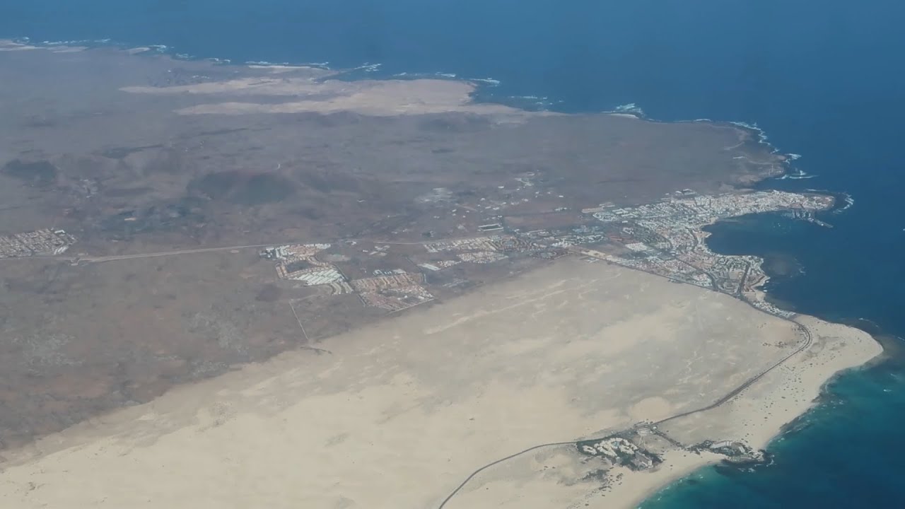 Fuerteventura - Take Off & Landing, real time