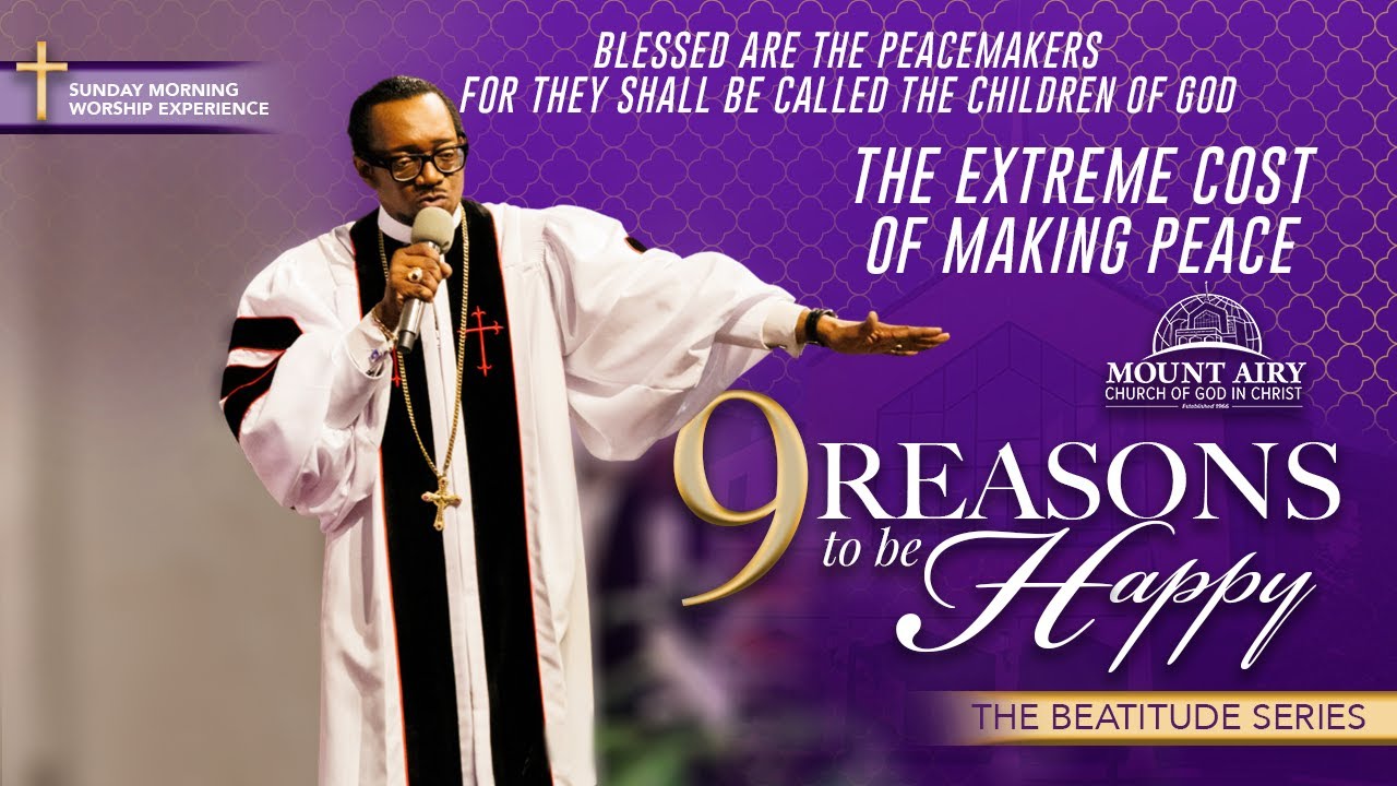 9 REASONS TO BE HAPPY: The Extreme Cost Of Making Peace I Sunday October 5, 2025 7:30AM