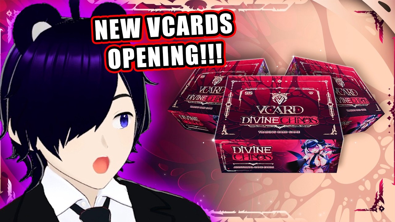 VCard: Divine Chaos Booster Box OPENING!!!