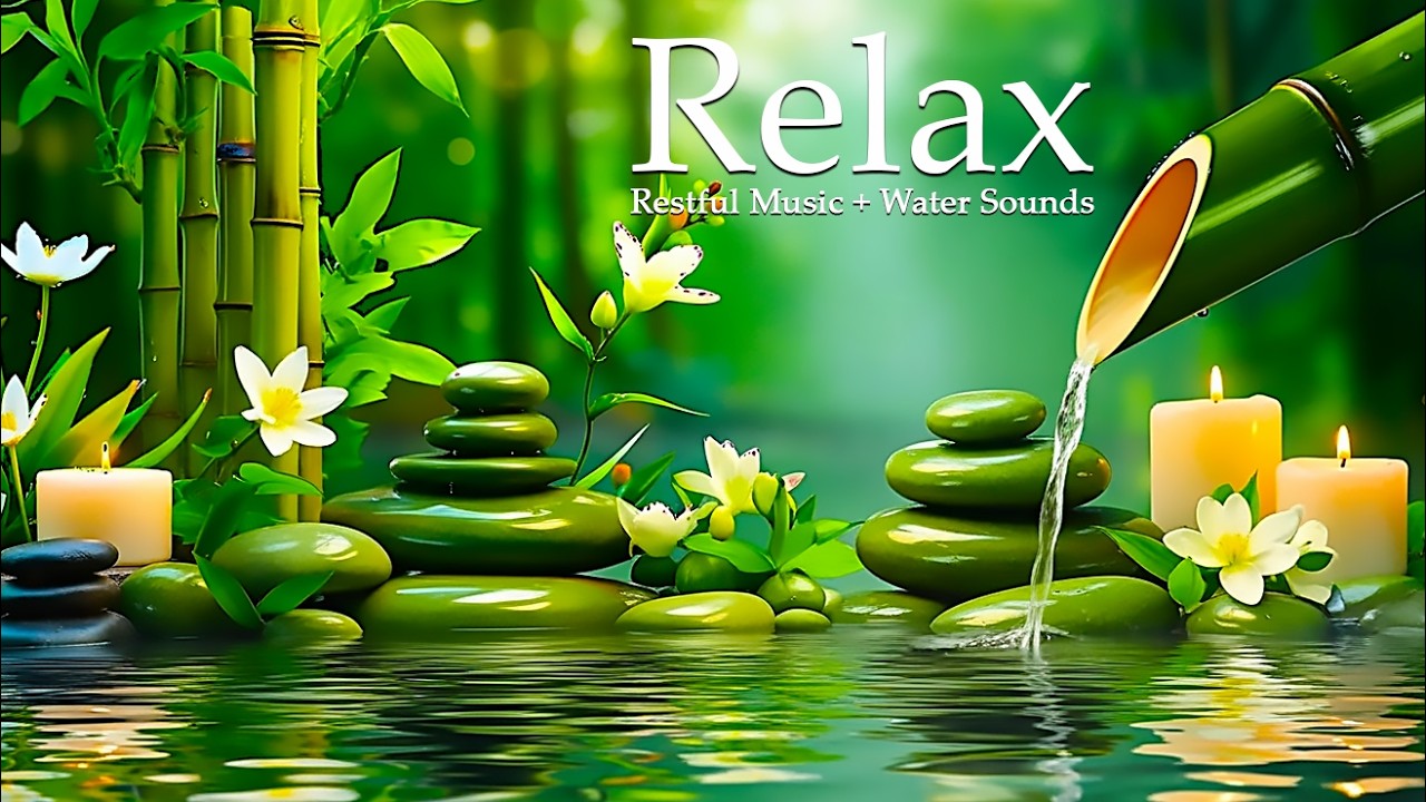 Deep Healing Piano & Water Sounds 🌿 Inner Balance, Peace, and Sleep