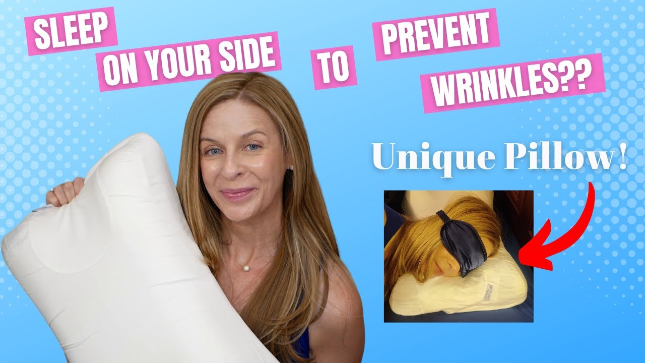 The Perfect Pillow For Side Sleepers! Antiaging Pillow | Sleep and Glow Omnia
