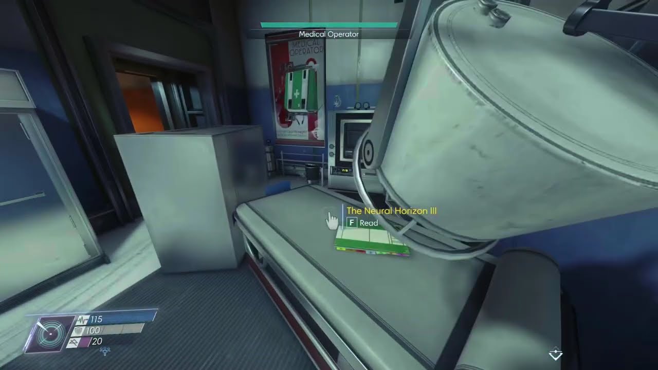 Prey #2 - Missing Engineer, Locate Crew Member (Jean Faure), Trouble Processing (end) (Life Support)