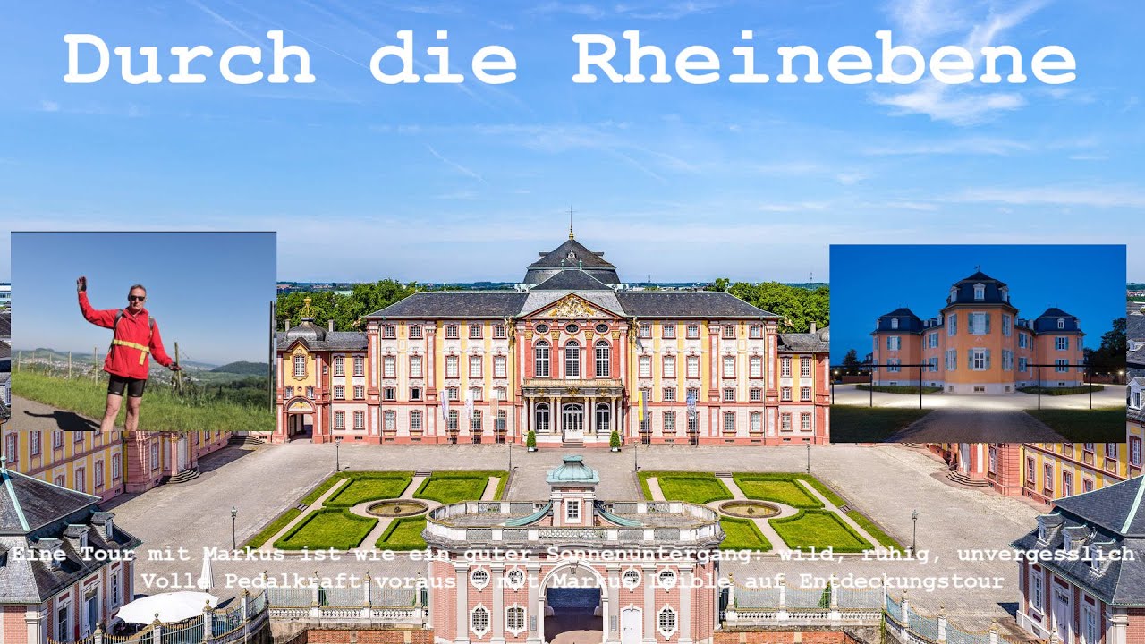 Durch die Rheinebene rund um Bruchsal und Waghäusel
