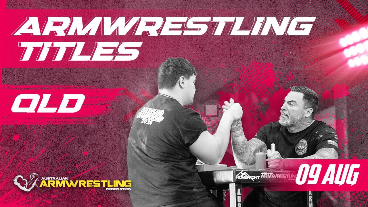 2025 QLD Armwrestling Titles are live