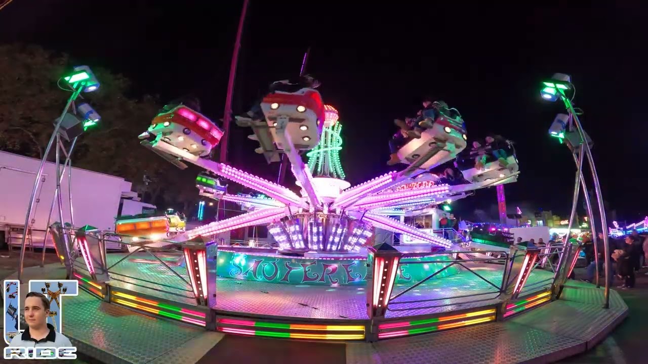 Manège LA SAUTERELLE - Foire Saint-Romain 2022 | Off ride POV 