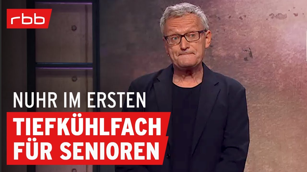 Wie kann ich ewig leben? - Frank Lüdecke | Nuhr im Ersten | Comedy