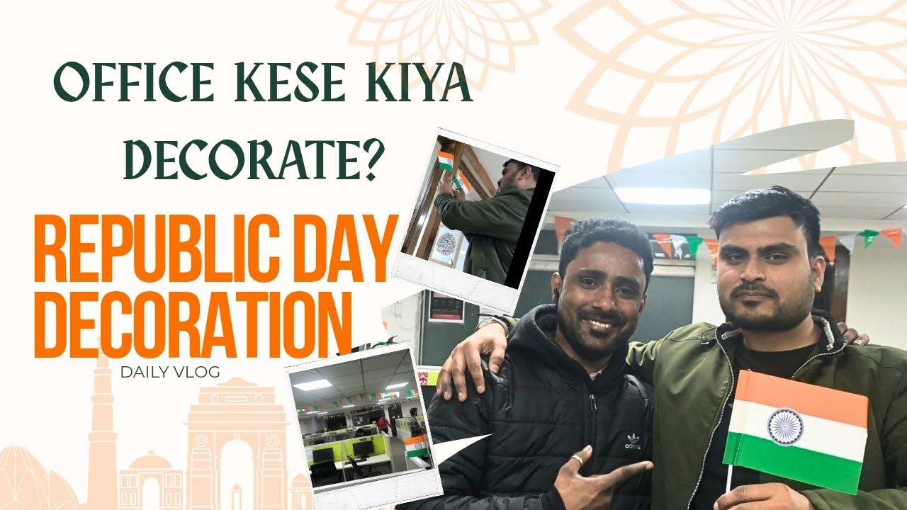 Republic Day Decoration || 