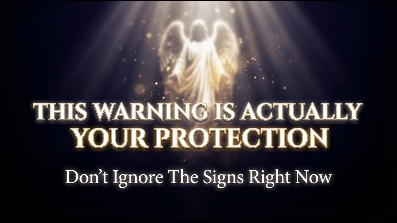 This Angel’s Warning Brings a Blessing — Don’t Ignore These Signs (Divine Timing Message)