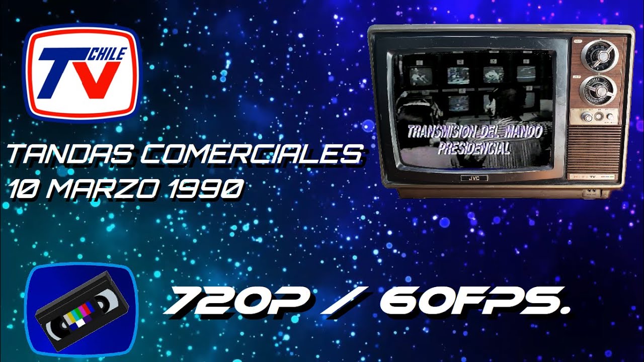 Tandas Comerciales TVN - 10 Marzo 1990