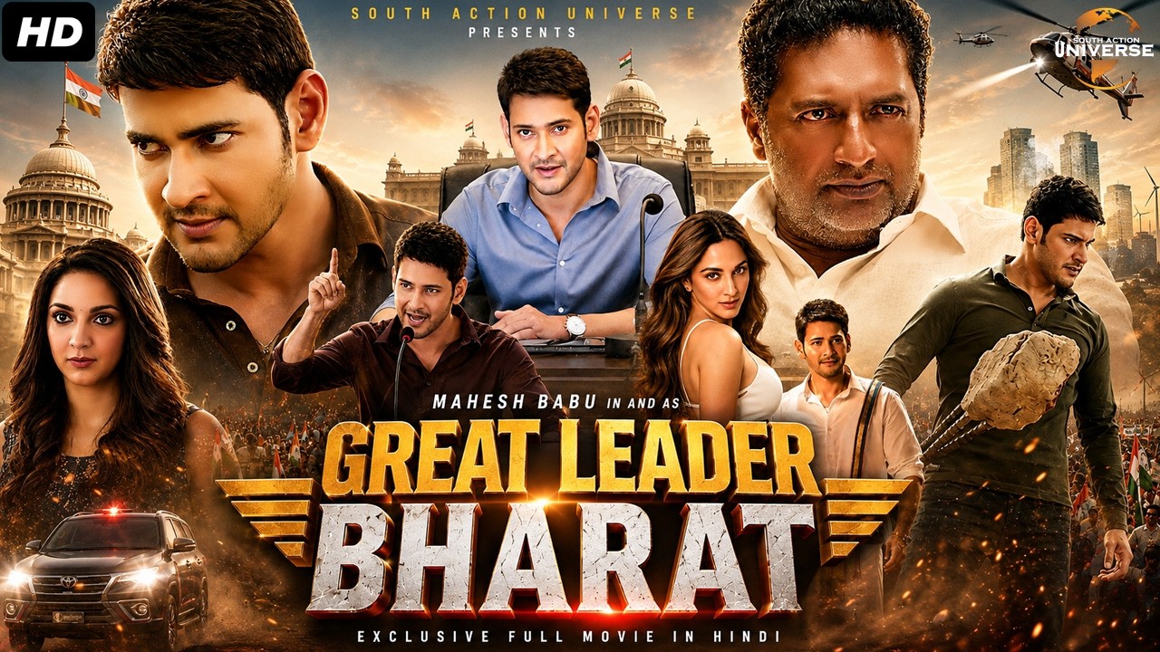 Great Leader Bharat Full Movie | Mahesh Babu, Kiara Advani |New South Action Political Movie 2026 HD