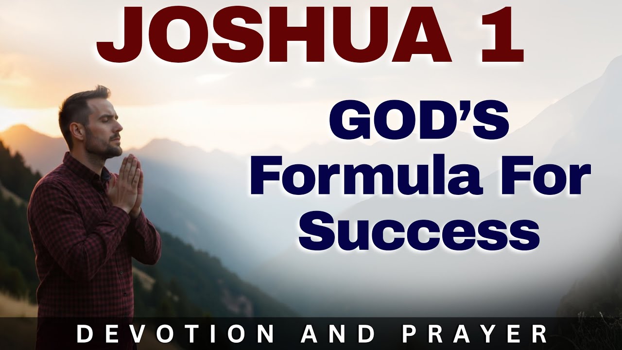 Meditate on God’s Word and Prosper: The Promise of Joshua 1:8 | Prayer and Devotion