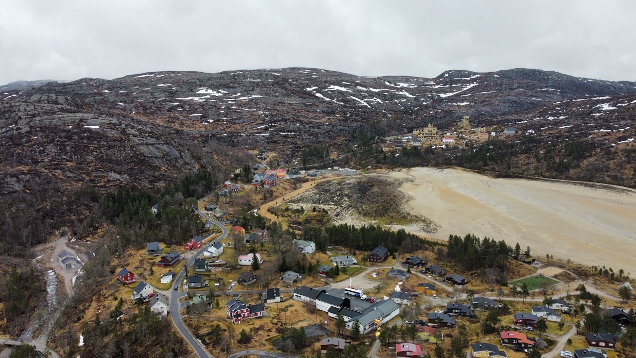 Knaben, Kvinesdal, Norway, April 2025