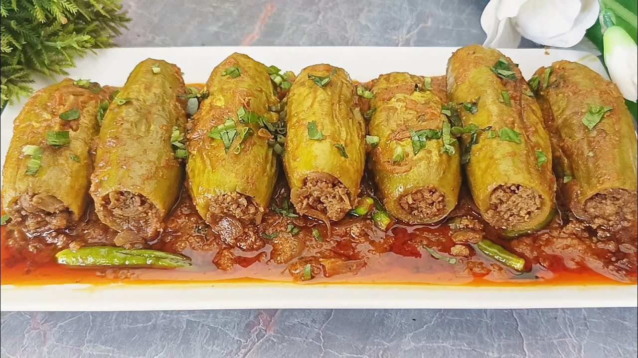 দুর্দান্ত স্বাদের মাংসের পুরে ভরা পটলের দোলমা/দোরমা রেসিপি || Potoler Dolma/Dorma Recipe in Bangla