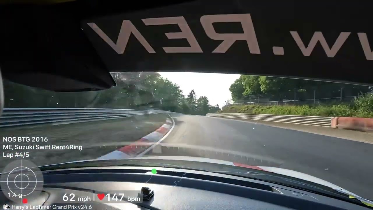 Suzuki Swift N&uuml;rburgring Nordschleife Rent4Ring