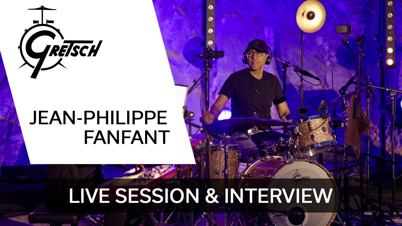 Jean Philippe Fanfant, artiste Gretsch en concert, avec Marie Sarah lors du festival de Robion