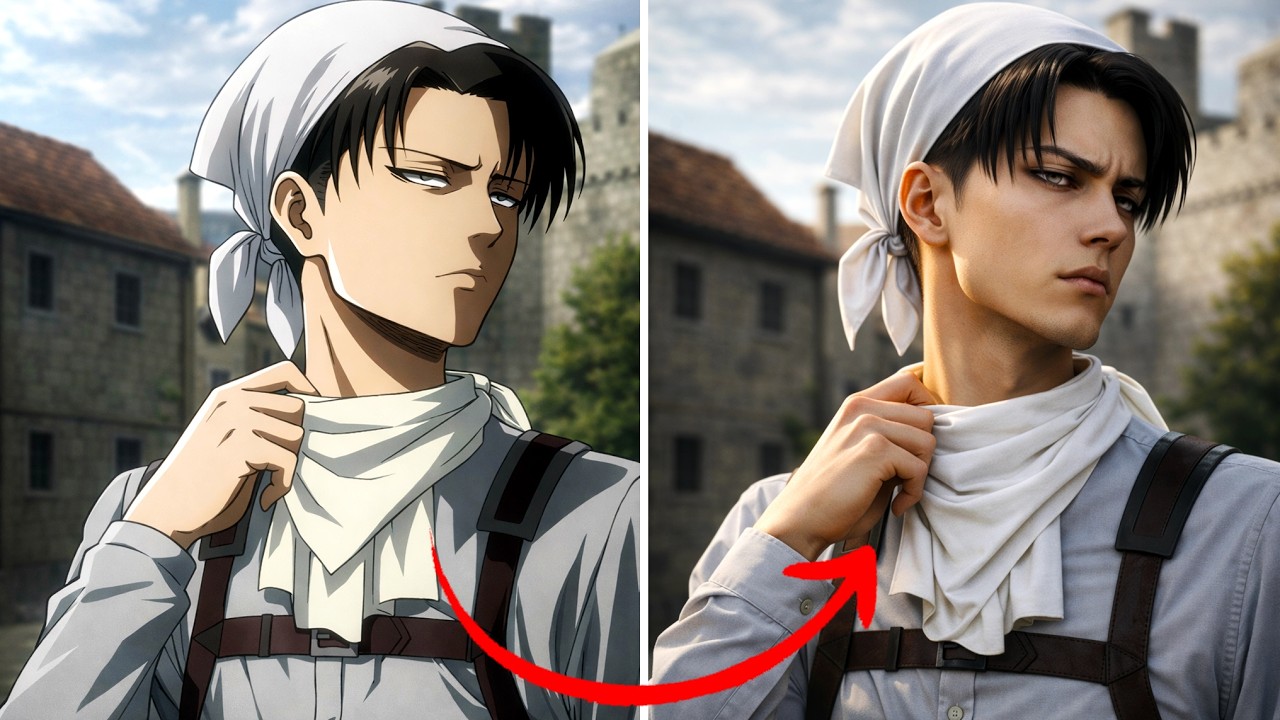 Attack on Titan in Real Life | 進撃の巨人 AI Live-Action Video