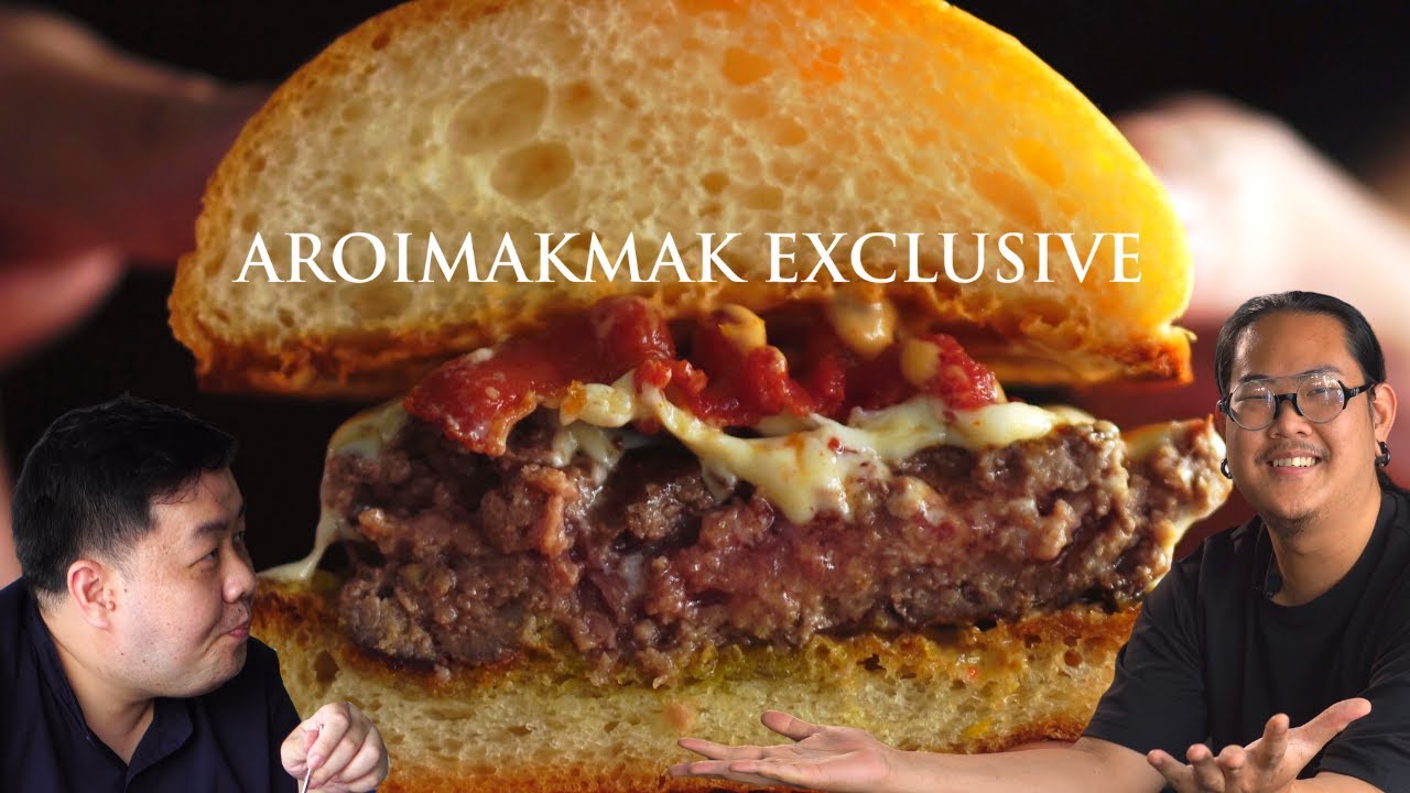 AroiMakMak Exclusive - Homeburg 2.0 by viral burger geek, Taiki!