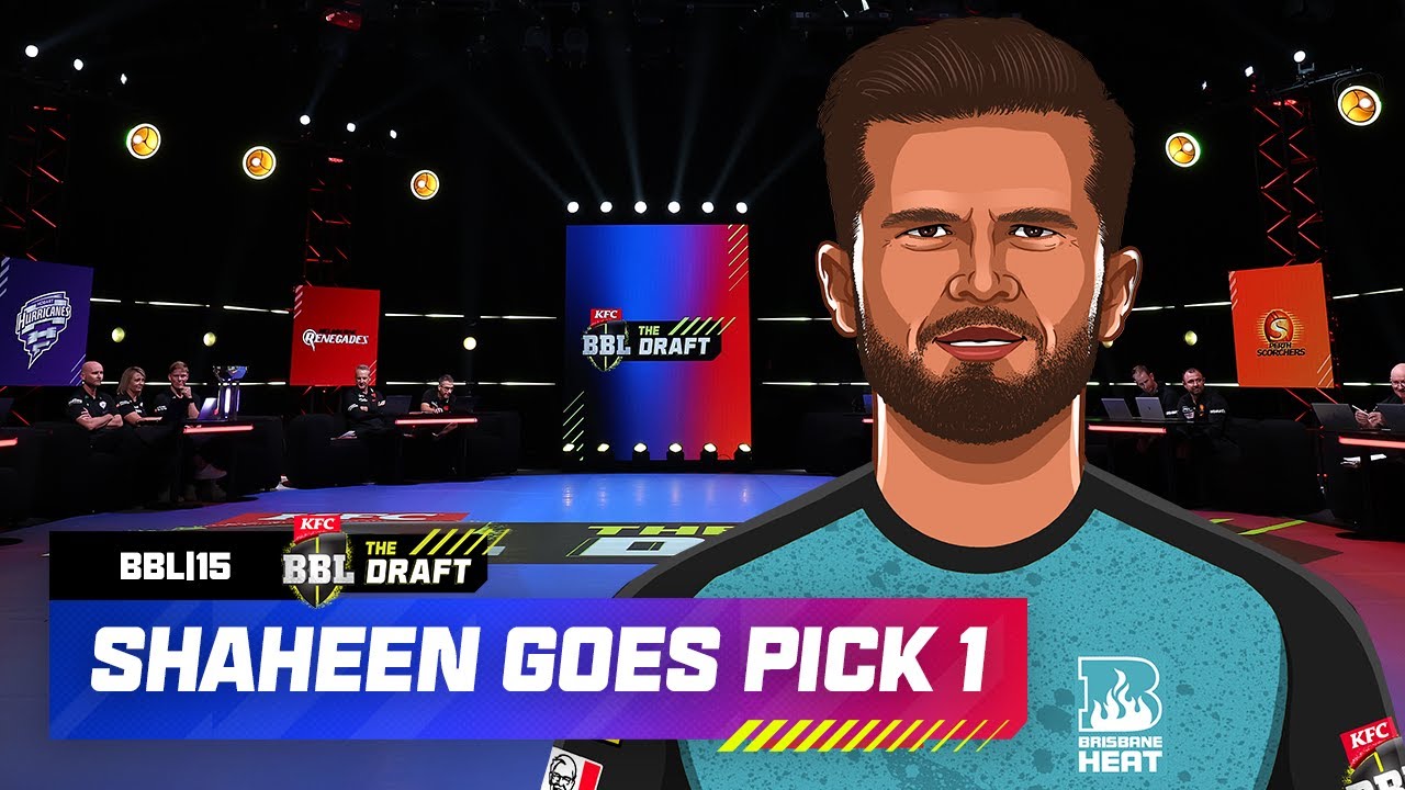 🇵🇰 SHAHEEN AFRIDI Becomes Pick 1 Of The BBL Draft | 