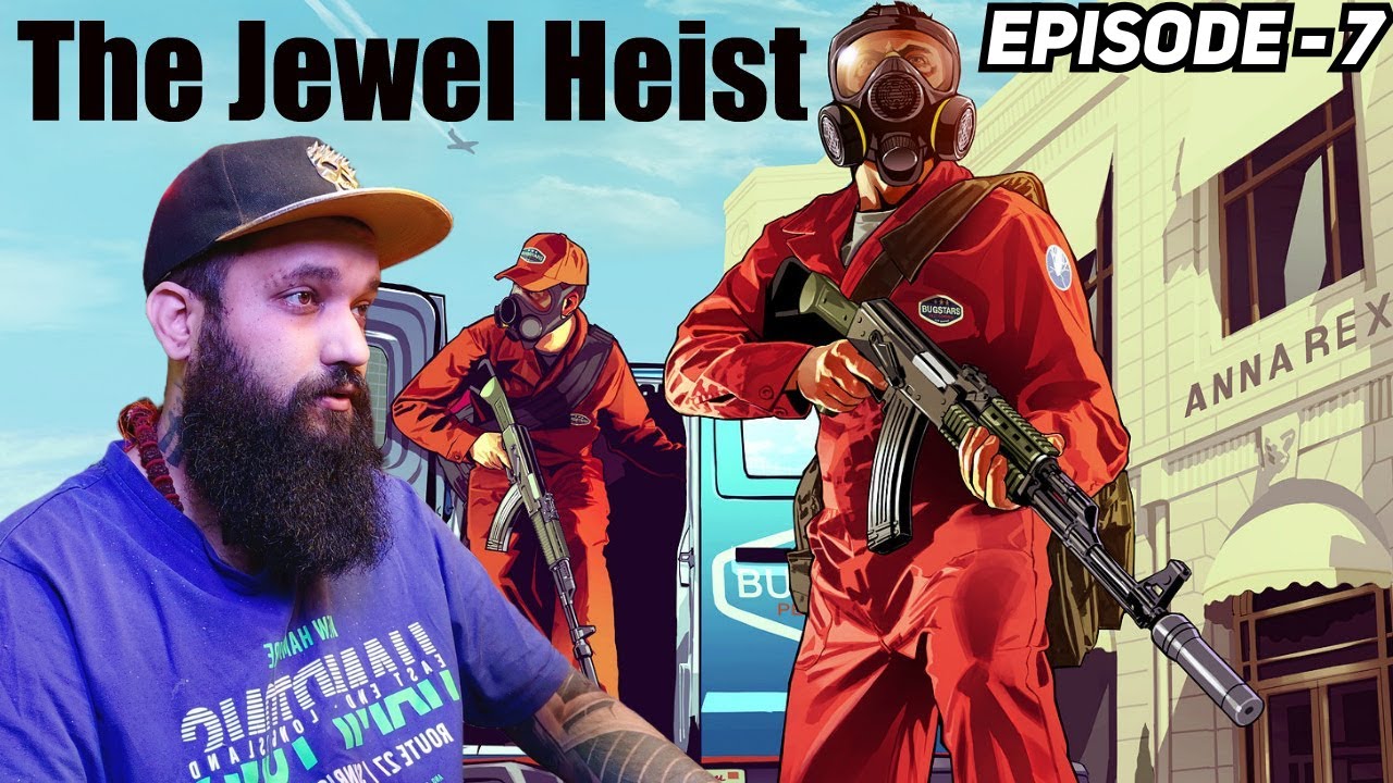 GTA 5 🔥 Jewelry Store Heist Planning & Robbery | Trevor Entry 😱 Hindi Gameplay |  EPISODE 7