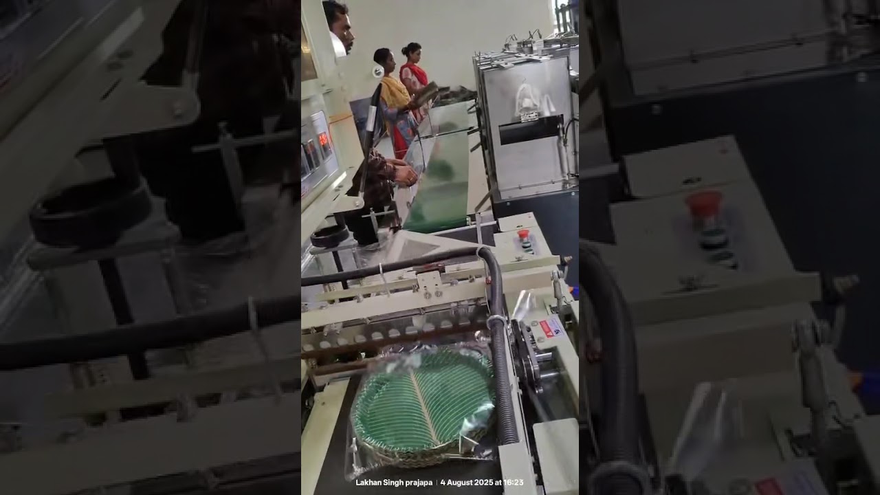 Automatic line paper plate machine