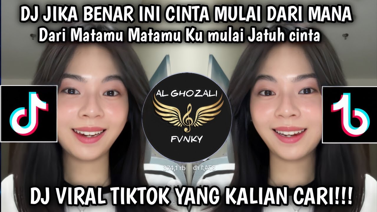DJ JIKA BENAR INI CINTA MULAI DARI MANA||DARI MATAMU MATAMU KU MULAI JATUH CINTA||VIRAL TIKTOK 2025!